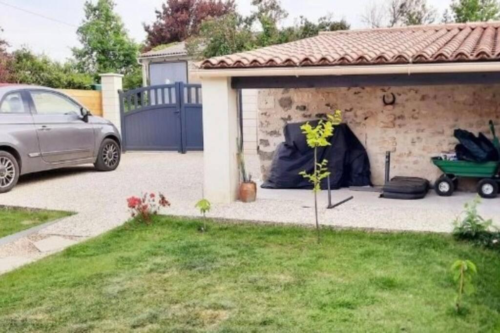 Gite La Bulle Avec Jardin A 15 Min Des Plages Saint-Benoist-sur-Mer Dış mekan fotoğraf
