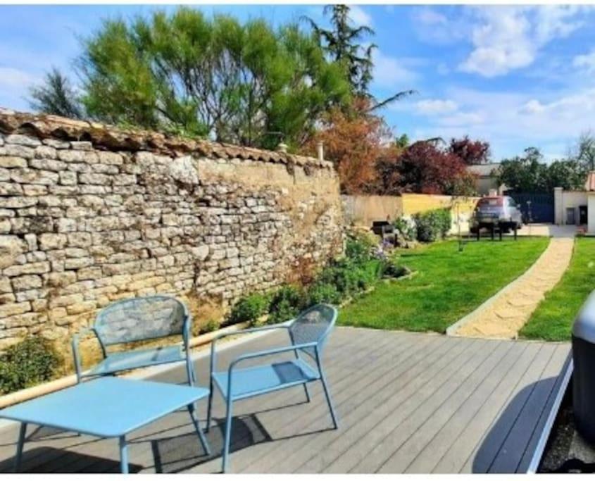 Gite La Bulle Avec Jardin A 15 Min Des Plages Saint-Benoist-sur-Mer Dış mekan fotoğraf